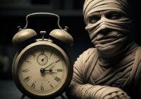 目覚まし時計とミイラ