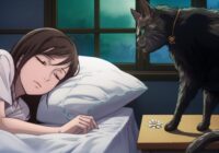 猫の恩返し、深夜の訪問者